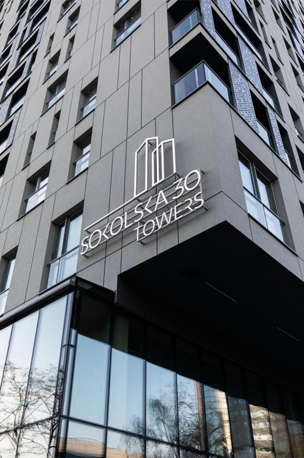 15 Pietro Sokolska 30 Towers Apartments - New - Lux - Parking - Sauna - Gym- And The Best View In Katovice Exteriér fotografie