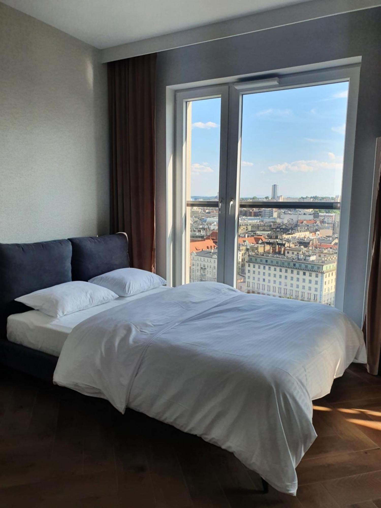 15 Pietro Sokolska 30 Towers Apartments - New - Lux - Parking - Sauna - Gym- And The Best View In Katovice Pokoj fotografie
